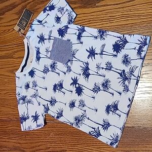 Rebel James & Charli Shirt NWT Palm Tree Shirt - Boy's 7